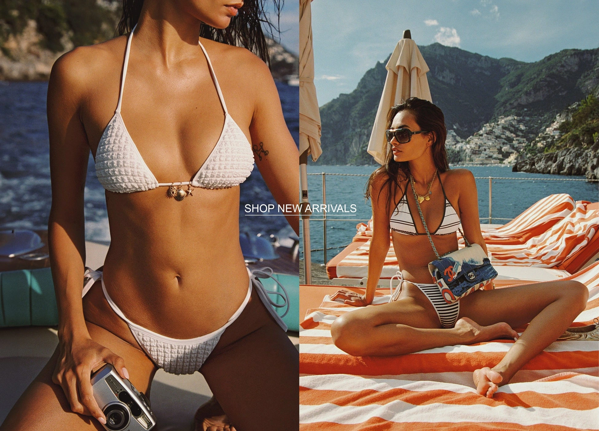 Bold 80s Inspired Swimwear